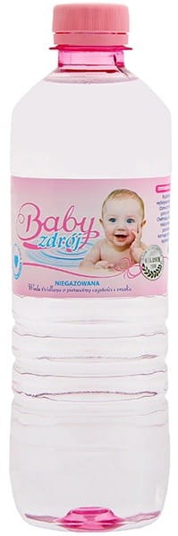 Agua de manantial sin gas 500 ml - BABY ZDRÓJ