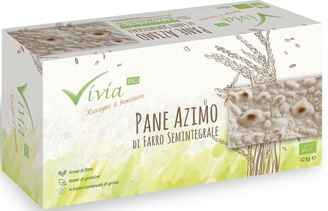 Piadina integrale di farro BIO 125 g - VIVIA