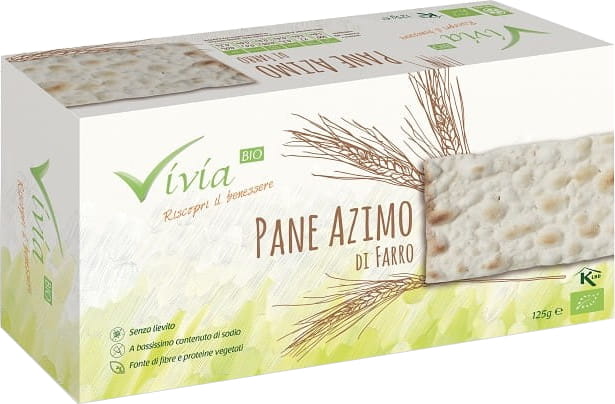 Organic spelled flatbread 125 g - VIVIA