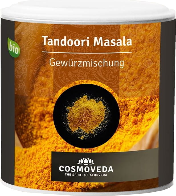 Especia india Tandoori Masala orgánica 80 g - COSMOVEDA