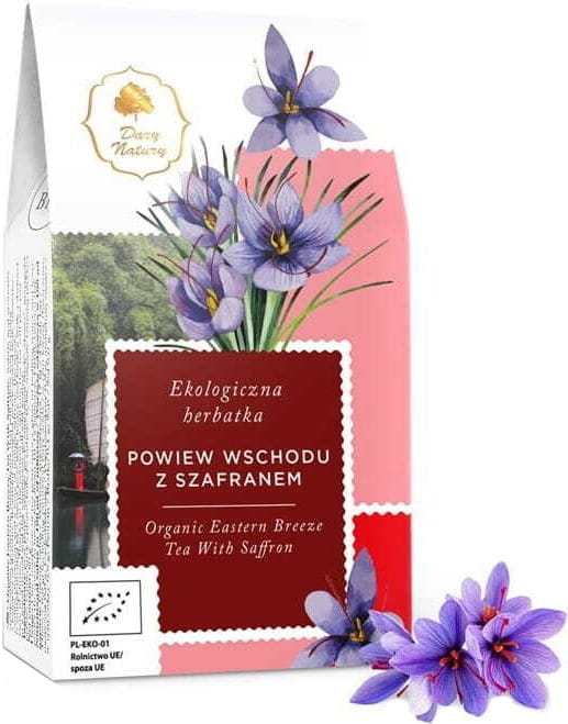 Teh dengan Safran Nafas Timur BIO 80 g - HADIAH ALAM