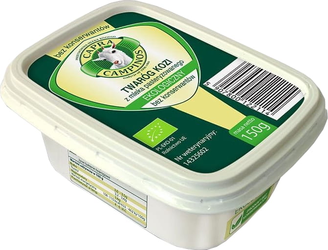 Brânză de capră BIO 150 g - CAPRA CAMMINOS
