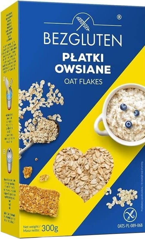 Glutenfria havregryn 300 g Gluten