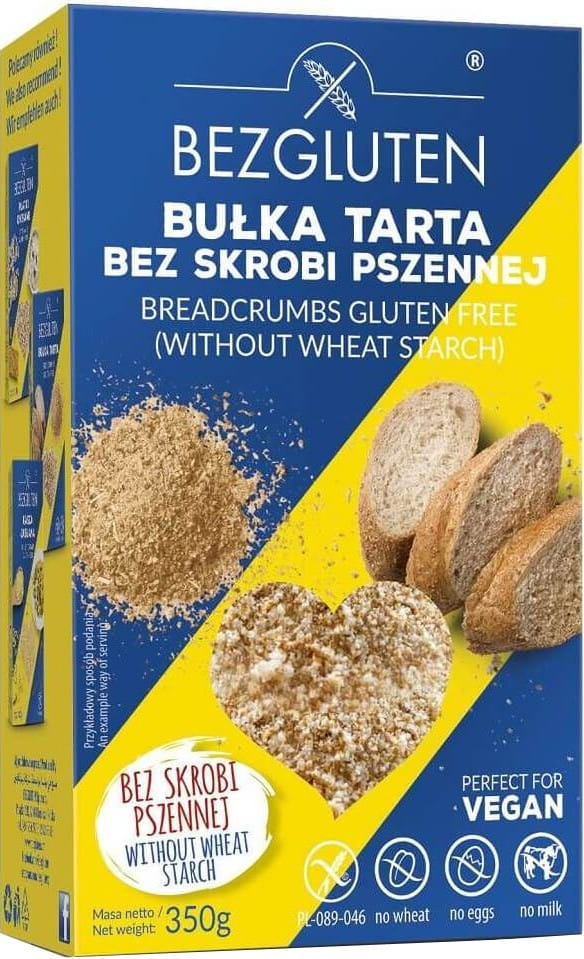 Pangrattato senza glutine senza amido di frumento 350 g GLUTENFREI