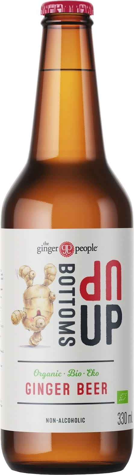 Alkoholfritt glutenfritt ingefärsöl BIO 330 ml - GINGER PEOPLE