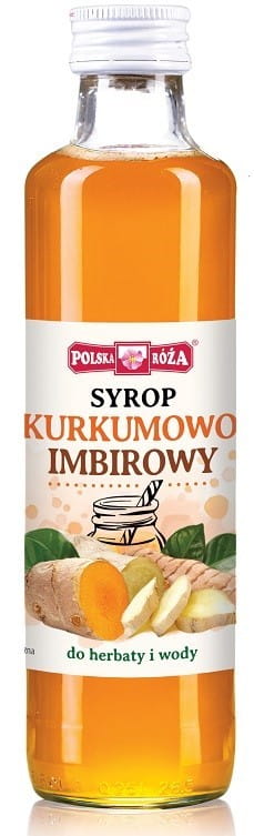 Kurkuma-Ingwer-Sirup 315 g POLSKA ROZA