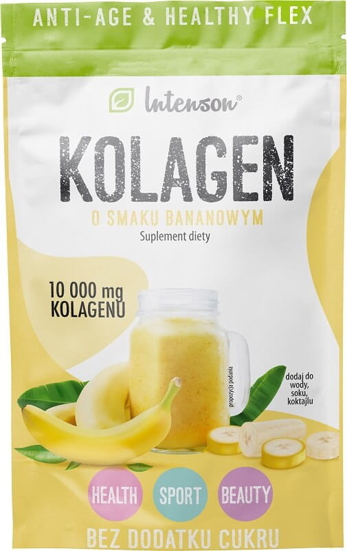 Collagene 10000 MG al gusto di banana 11 g INTENSON