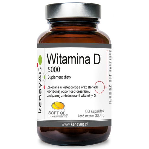 Vitamin D3 5000iu 60 kapslí KENAY