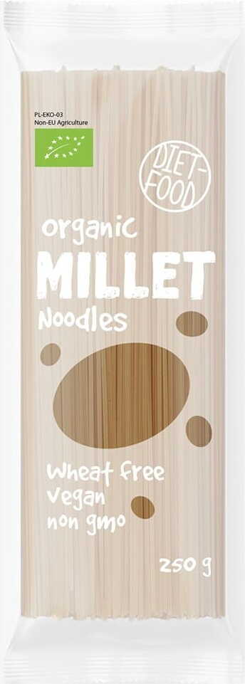 Pâtes de millet sans gluten BIO 250 g ALIMENTS DIÉTÉTIQUES 