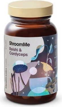 Shroomme Reish &amp; Cordyceps Reishi &amp; Cordyceps Chinese Powder 90 Servings HEALTH LABS