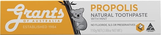 Schützende Propolis-Zahnpasta ohne Fluorid GRANTS OF AUSTRALIA
