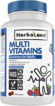 Jeli Fungsional untuk Dewasa Multivitamin Dewasa 90 Stk. HERBALAND