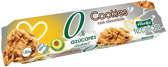 Chocolate Chip Cookies utan tillsatt socker 185 g FLORBU