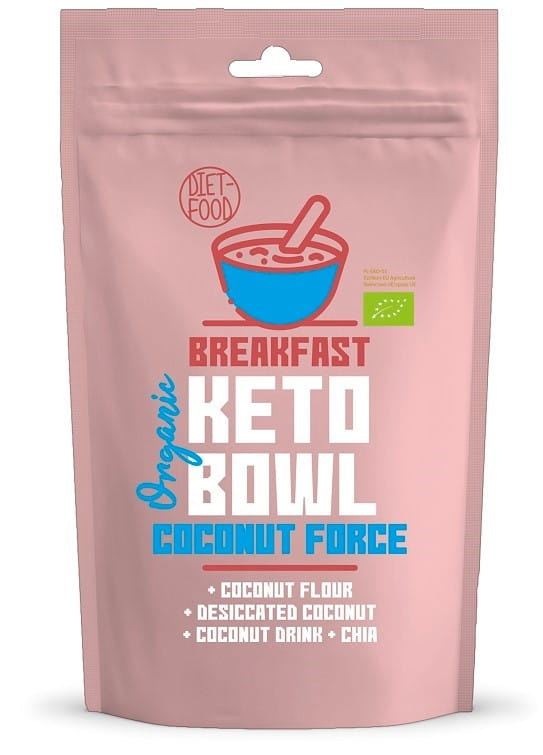 Keto Schale Coconut Force BIO 200 g DIETNÍ POTRAVINA