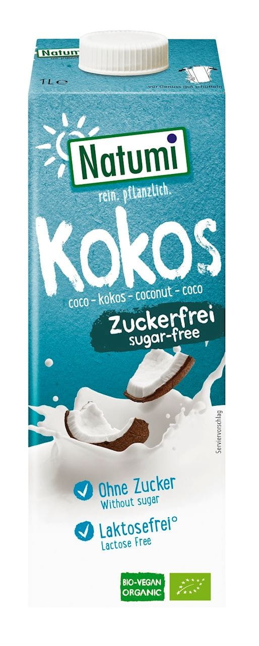 Kokosdrink enthält keinen BIO-Zucker 1000 ml - NATUMI