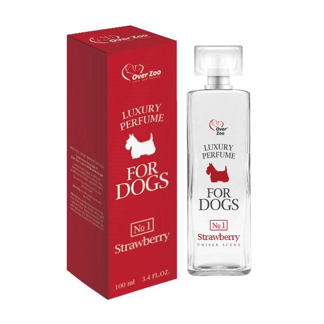 Parfüm für Hunde Erdbeere 100ml - OVERZOO