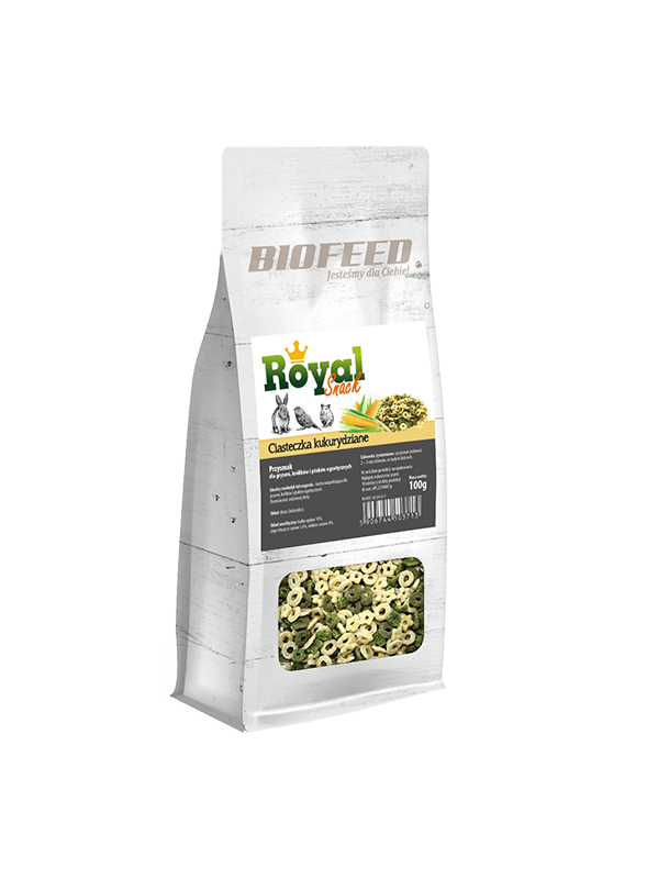 Royal Snack - Maisplätzchen 100g - BIOFEED