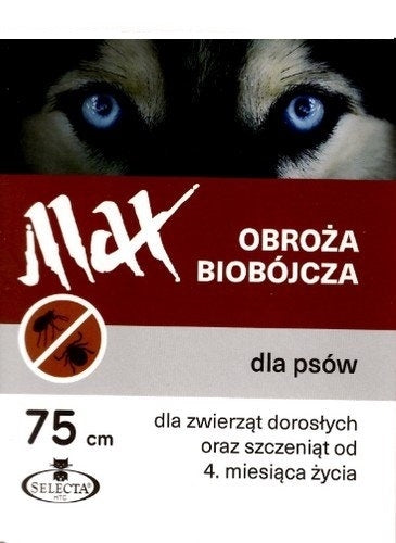 Biozidhalsband Max 75 cm braun - SELECTA