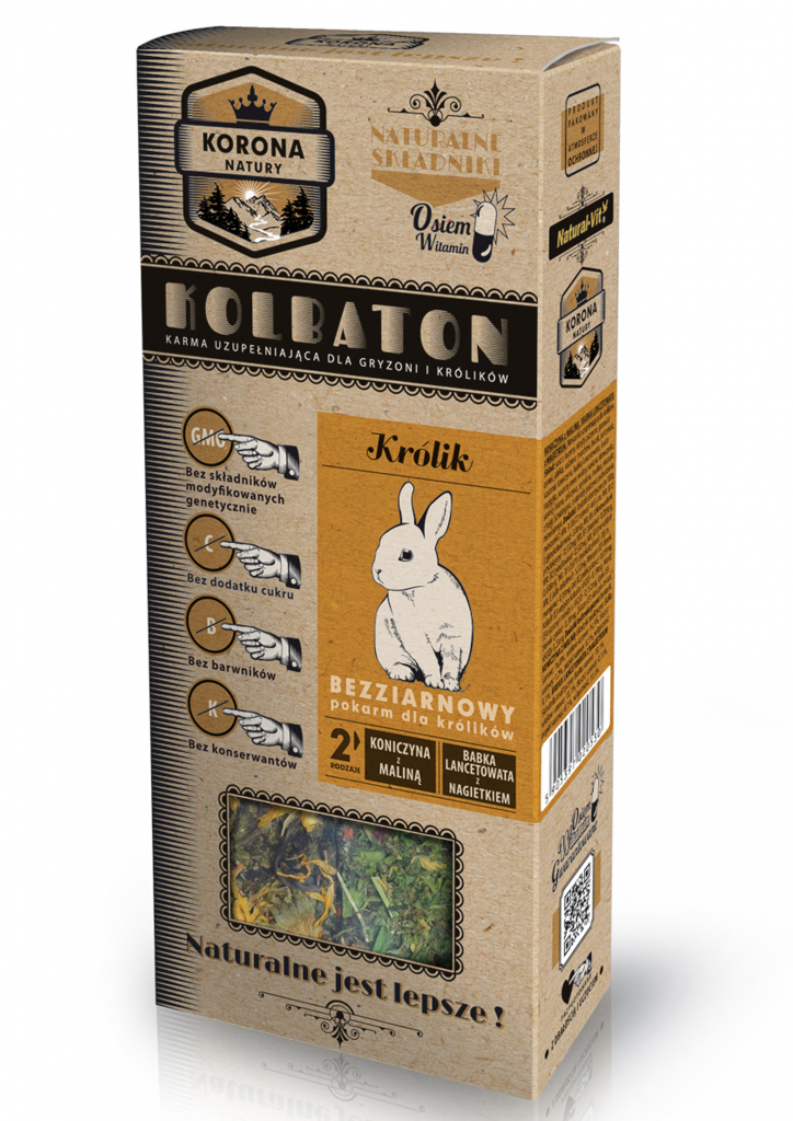 Kolbaton - Kaninchen 120g - KRONE DER NATUR