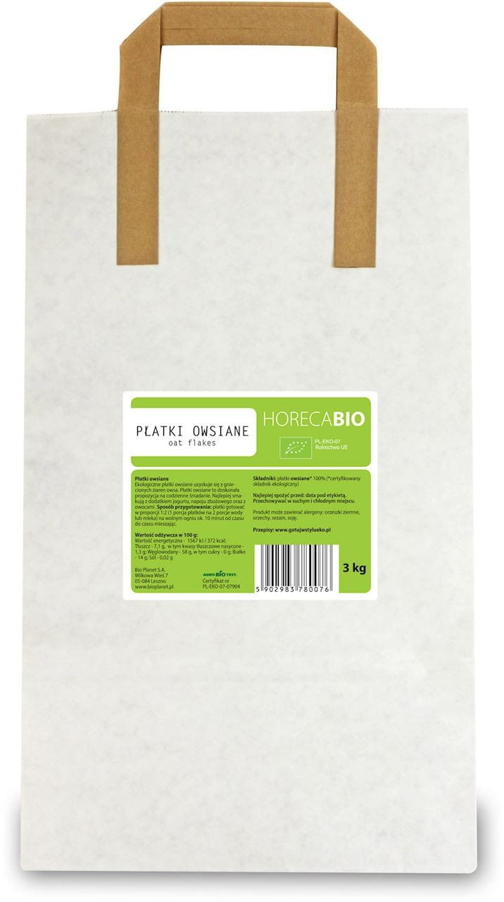 Oat Organik 3 kg - HORECA