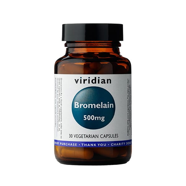 Bromelain Bromelain 500 mg 30 Kapseln VIRIDIAN