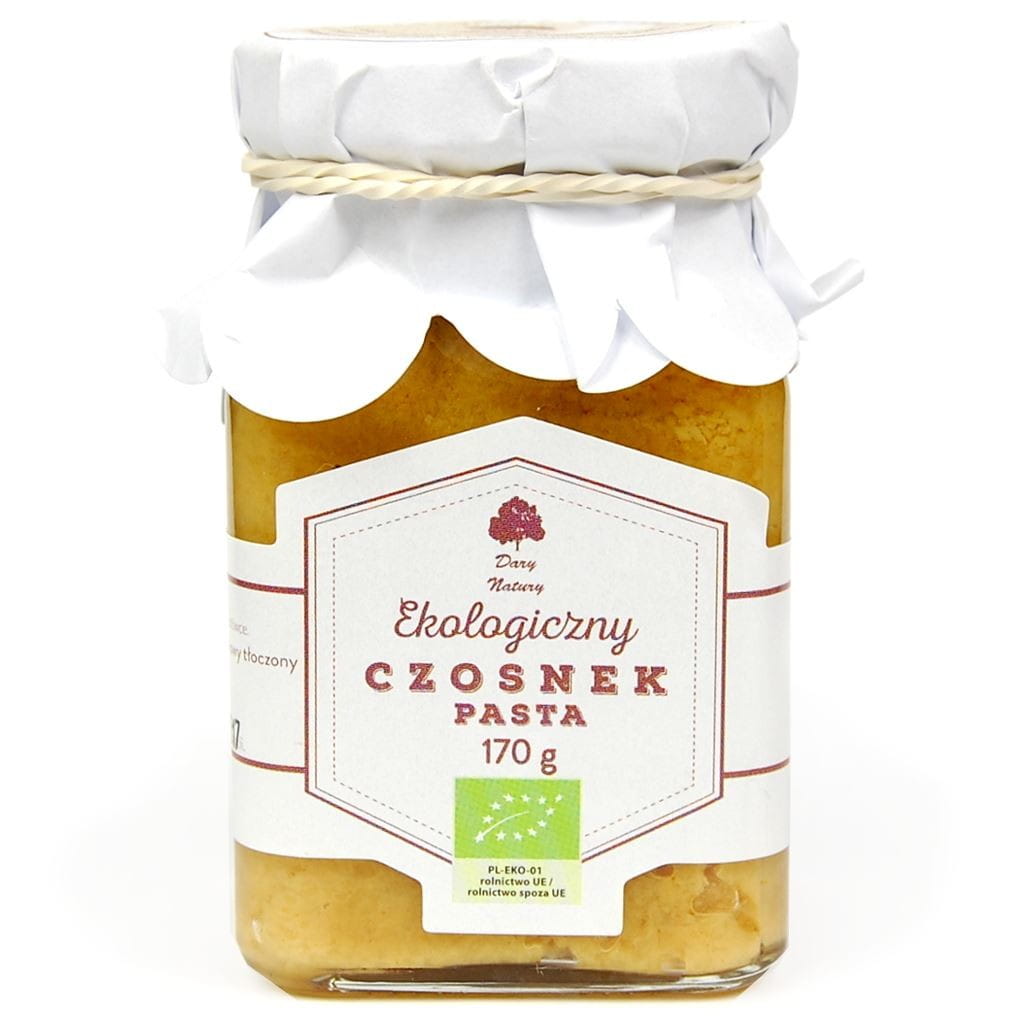 BIO Česneková pasta 170 g - DARY PŘÍRODY