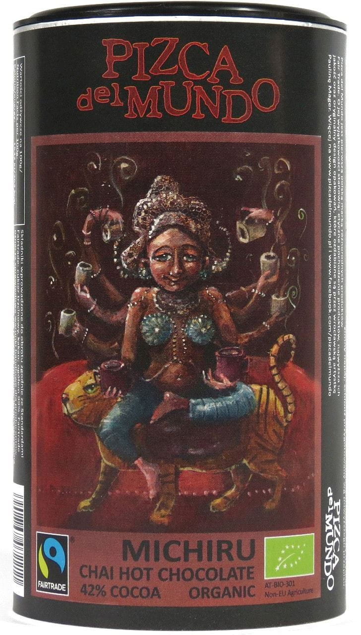Michiru Chai δίκαια εμπορευόμενη ζεστή σοκολάτα BIO 250 g - PIZCA DEL MUNDO