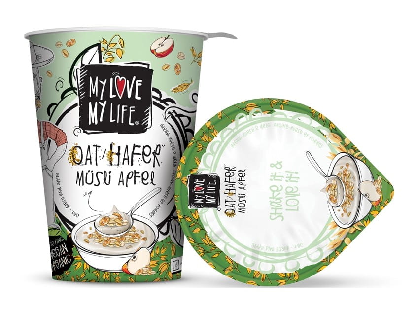 Ovesný dezert s jablkem a müsli BIO 400 g - MY LOVE MY LIFE