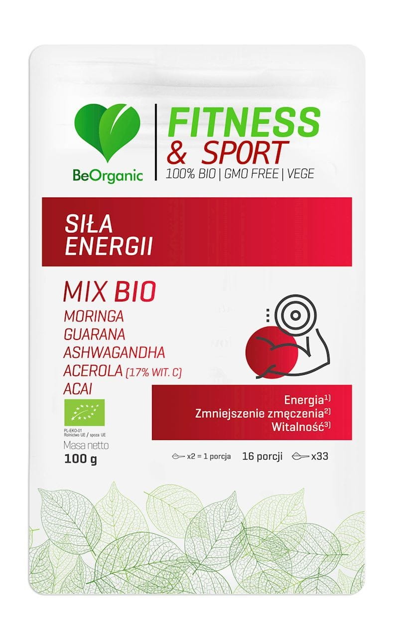 Energia-Voima-Seos jauheena BIO 100 g - BE ORGANIC