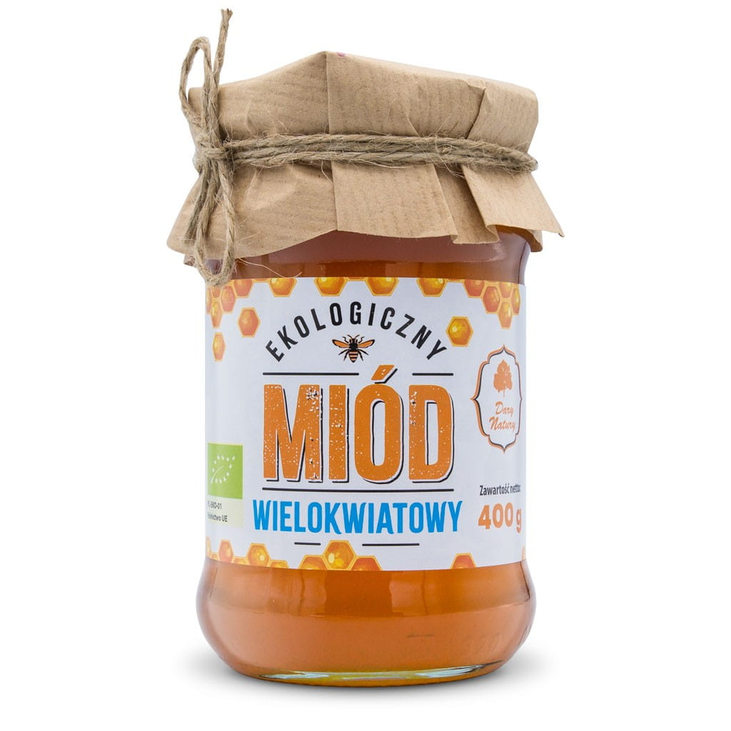 Virágnektár méz BIO 400 g - A TERMÉSZET AJÁNDÉKAI