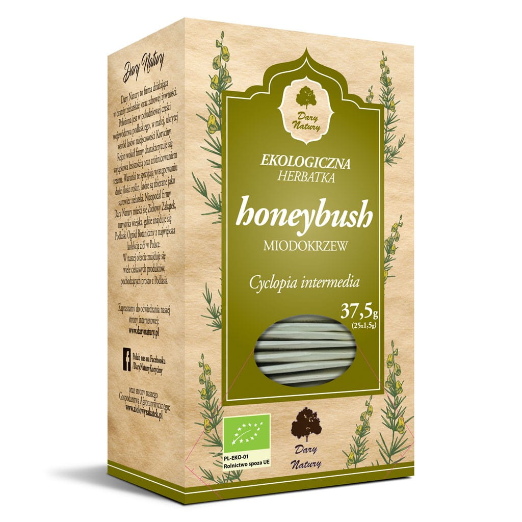 Honeybush Tee BIO (25 x 15 g) 375 g - NATURENS GAVER