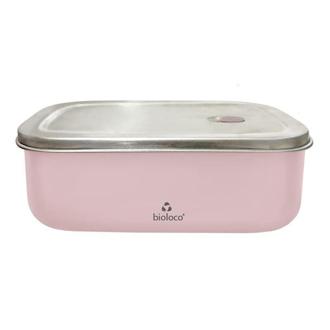 Lunchbox aus Edelstahl mit Fach Rosa 800 ml - CHIC - MIC