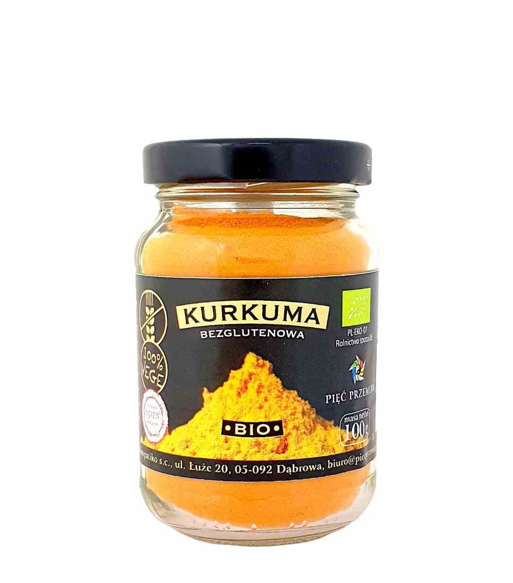 Kurkuma őrölt gluténmentes BIO 100 g - ÖT VÁLTOZÁS