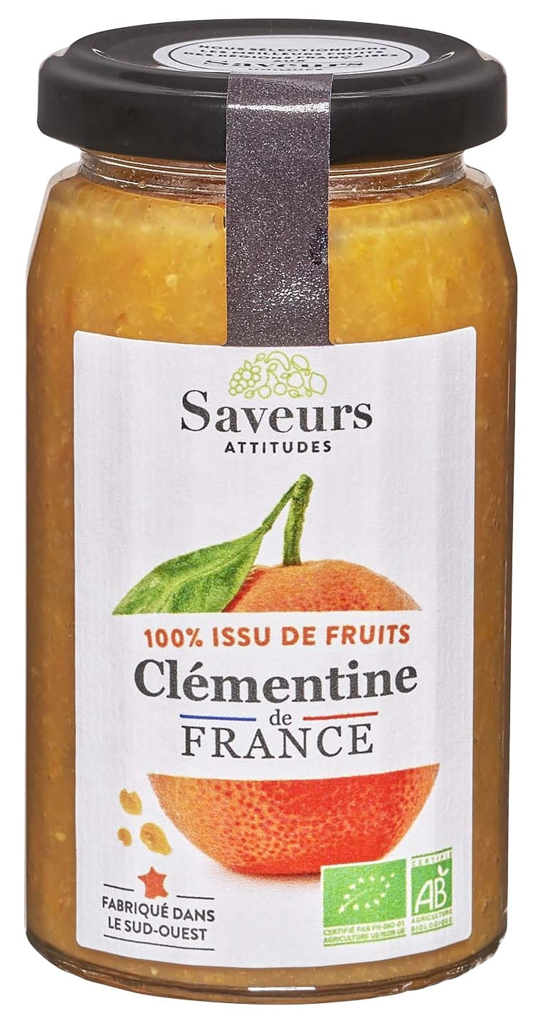 Mousse de clementina BIO 240 g - SAVEURS ET FRUITS