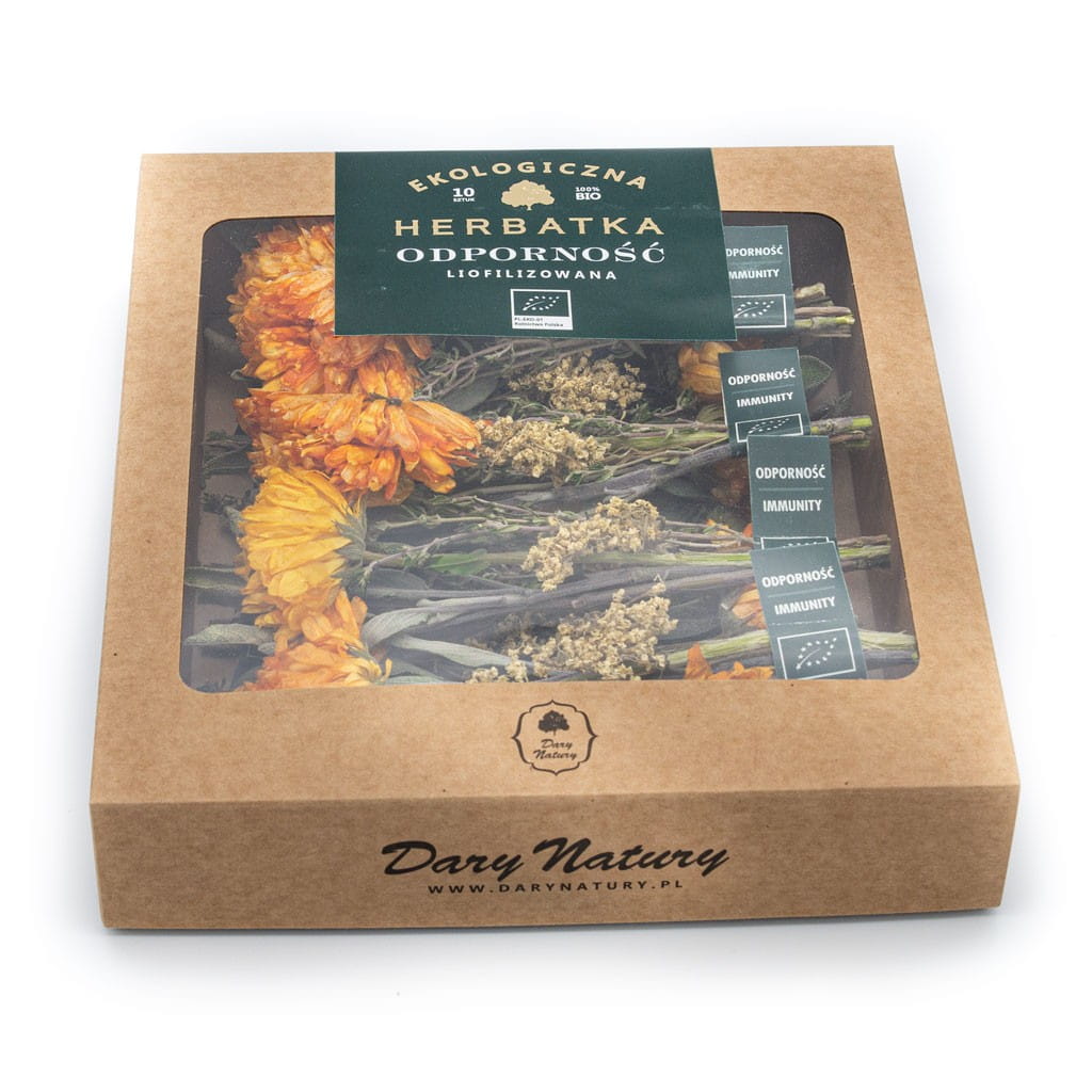 Frysetørret te til BIO-resistens (10 x 3 g) 30 g - NATURENS GAVER