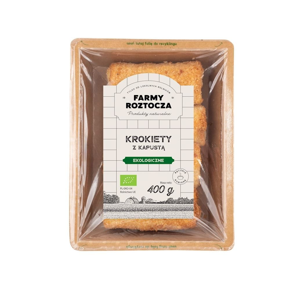 Kroketit kaalilla ja sienillä BIO 400 g - MITTEN FARMS