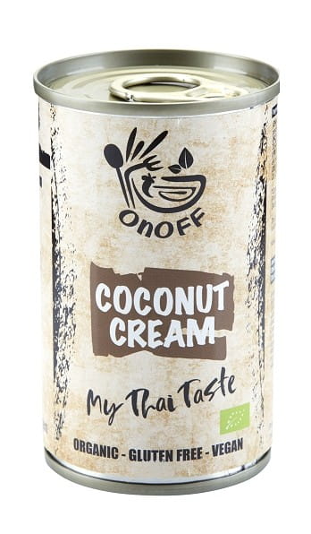 Gluteeniton kookoskerma BIO 160 ml - ONOFF SPICES