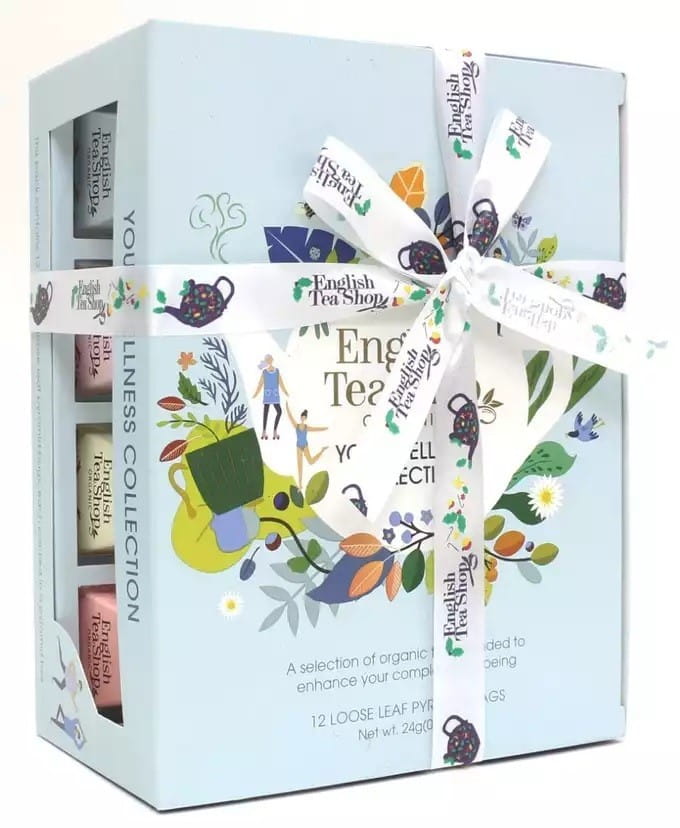 Et sæt Wellness-Pyramidenteer (12x2) BIO 24 g ENGLISH TEA SHOP