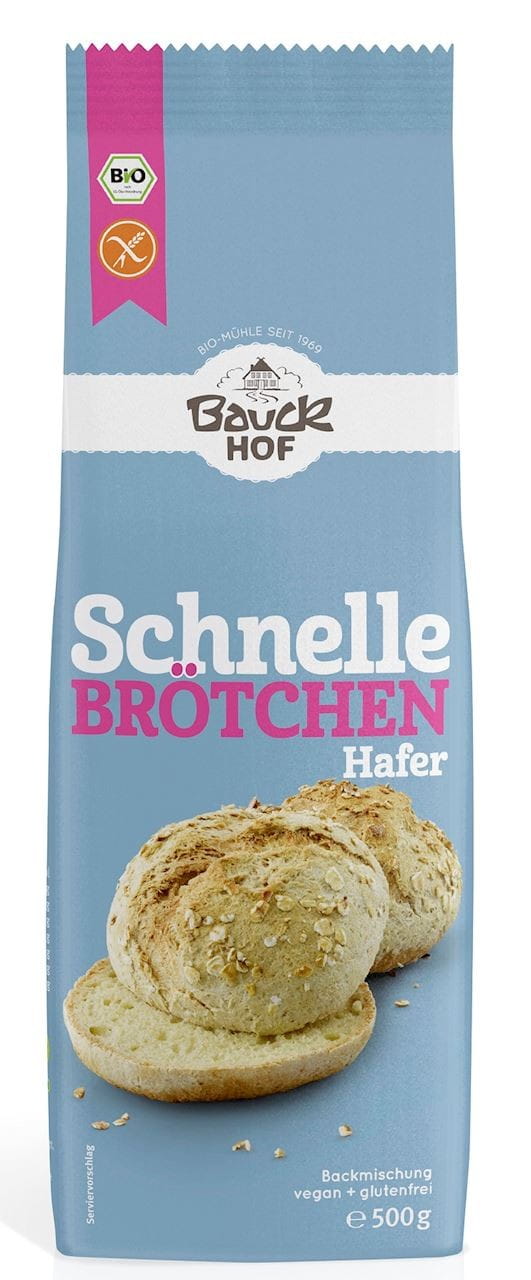 Mélange sans gluten pour petits pains aux graines BIO 500 g - BAUCK HOF