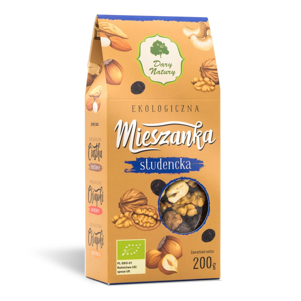 BIO Studentská směs 200 g - DARY PŘÍRODY
