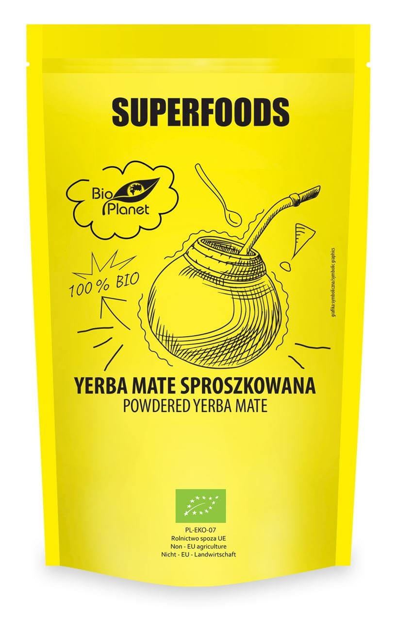 Yerba Mate powder ORGANIC 150 g - ORGANIC PLANET