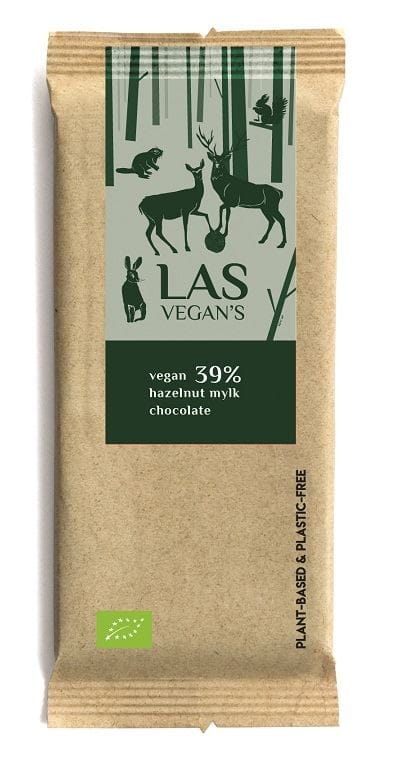 Tavoletta di cioccolato e noci BIO 50 g - LAS VEGANS