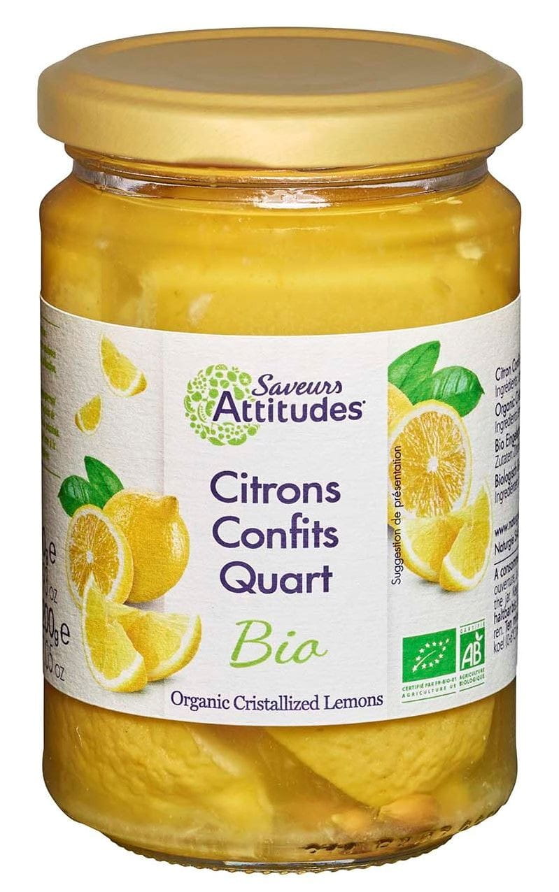 Chanh ngâm hữu cơ BIO 300 g (200 g) - SAVEURS ET FRUITS