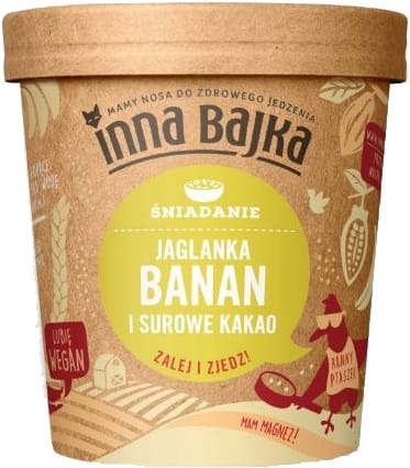 Hirse Banane og råkakao 65 g ANDERE GESCHICHTE