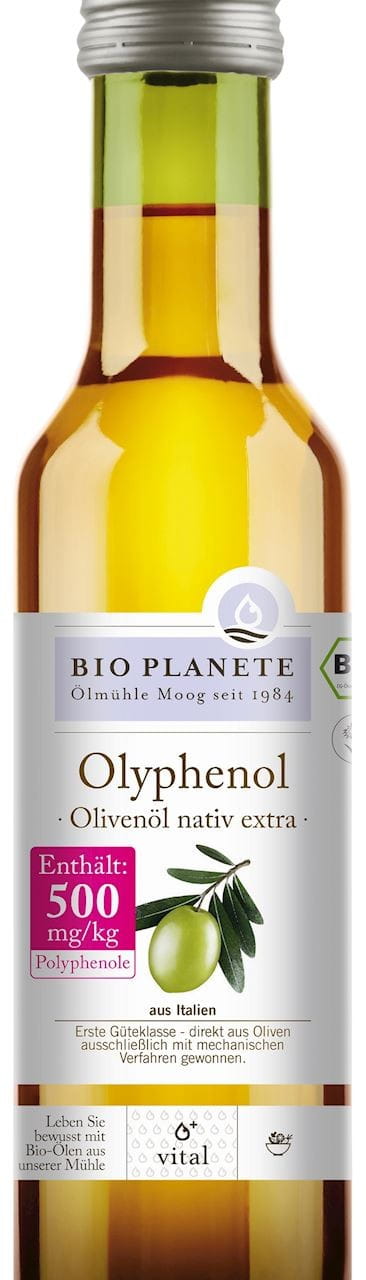 Olio extravergine di oliva Olyphenol BIO 250 ml - BIO PLANÈTE