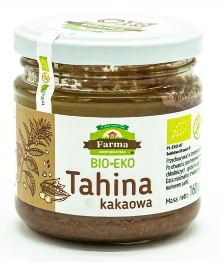Cacao Tahina BIO senza glutine 160 g - Fattoria śwętokrzyska