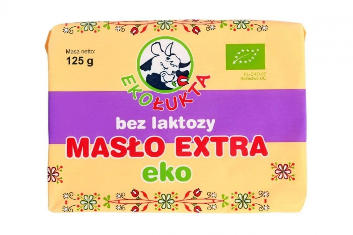 Extra laktosefreie Butter BIO 125 g - ECO LUKTA