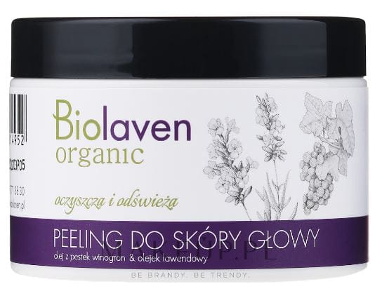 Hovedbundspeeling, druekerneolie og lavendelolie 155 g - BIOLAVEN SYLVECO