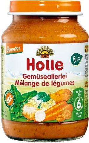 Babyschale BIO Gemüsemischung 190 g - HOLLE