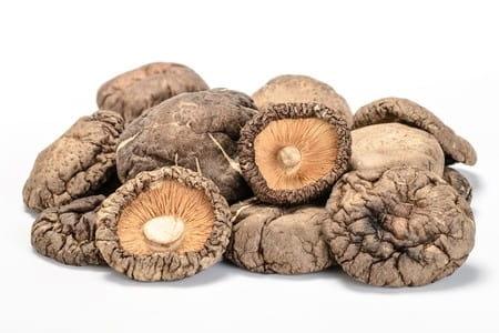SHIITAKE (GETROCKNETE PILZE) BIO (ROHSTOFF) (10 kg)